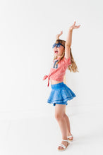 Load image into Gallery viewer, BLUE | Vintage RIB Skort