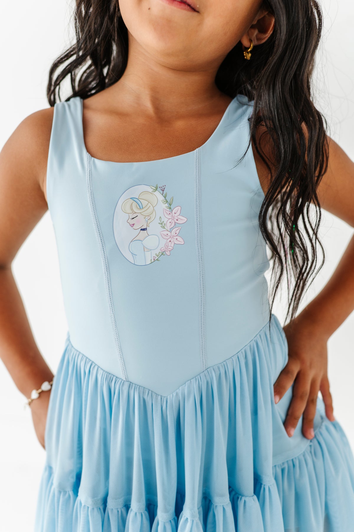 Cinderella (KIDS) | Baby Blue Mesh DRESS