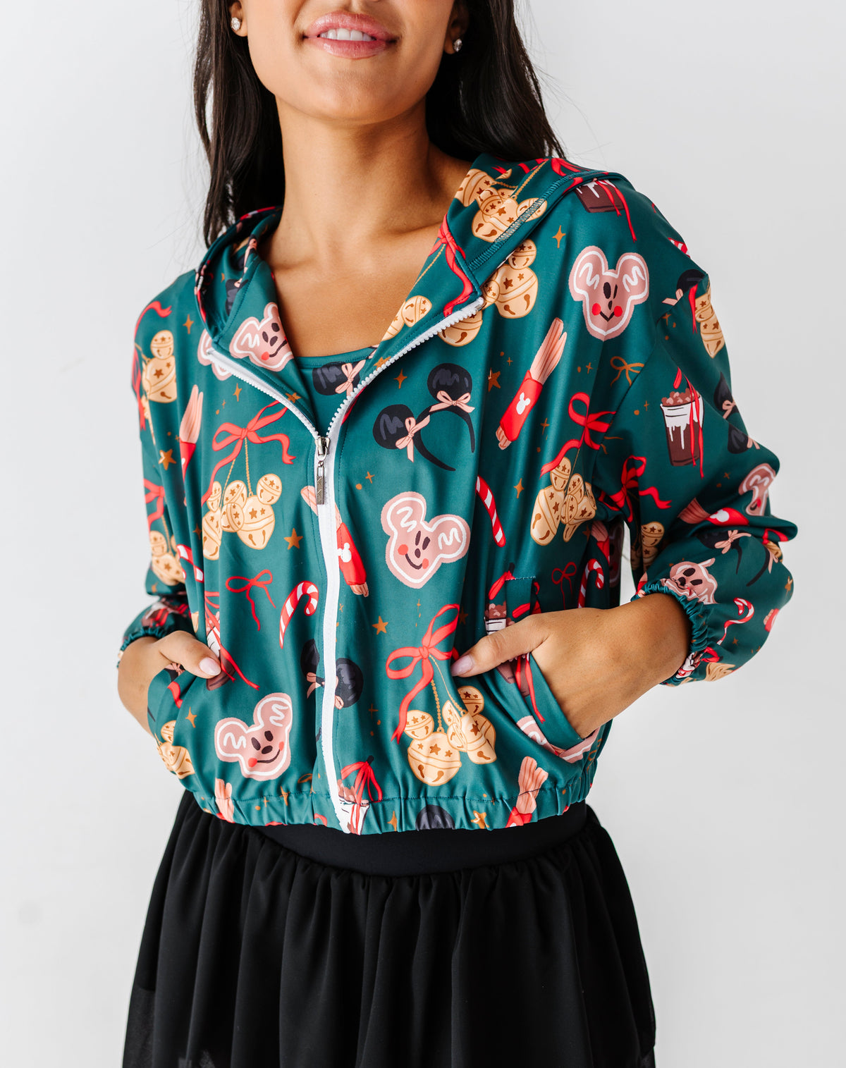 Holiday Snacks | ADULT Cropped Hoodie