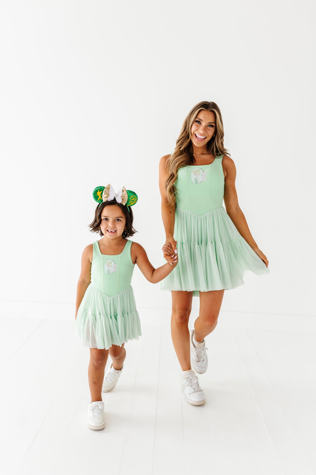 Tink (ADULT) | Lime Mesh DRESS