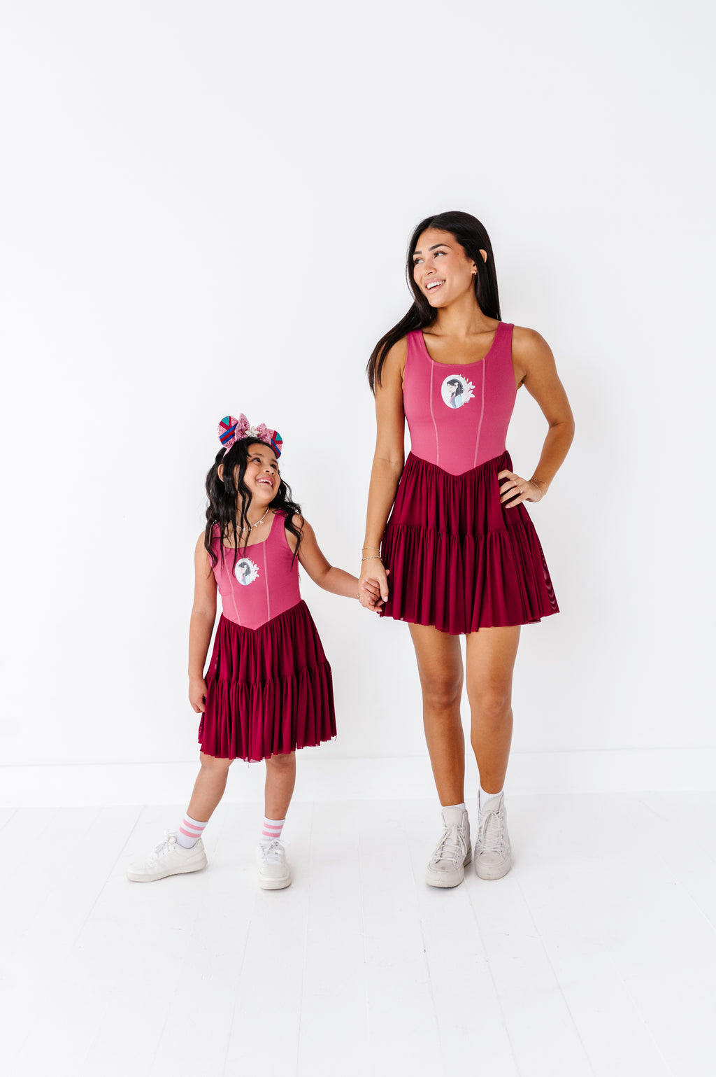 Mulan (KIDS) | Wine Mesh DRESS
