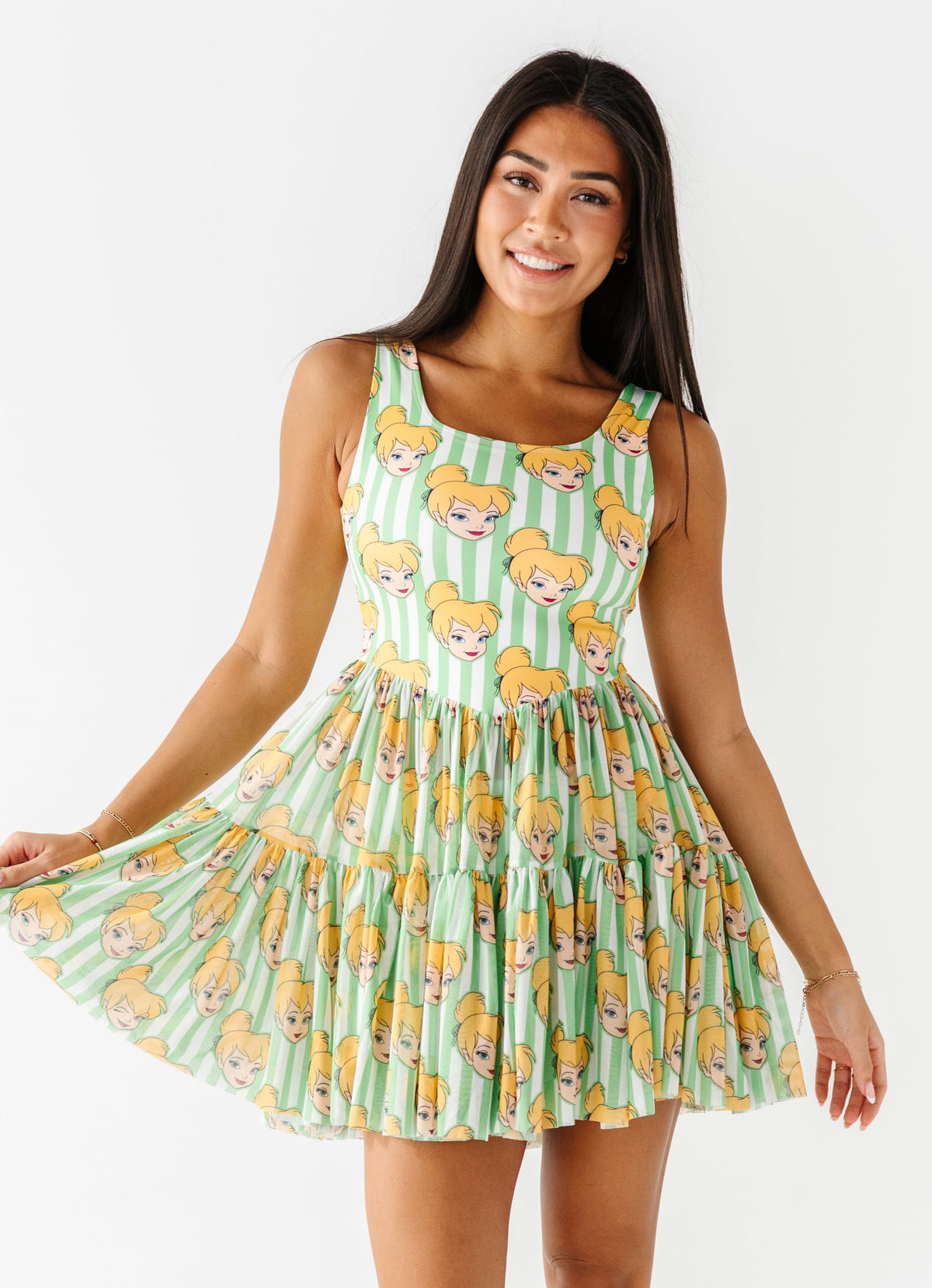 TINK Stripe (ADULT) | Mesh DRESS