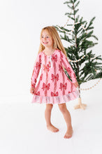 Load image into Gallery viewer, Peppermint Bows | DRESS (with shorts!)