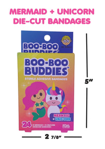 Band-aids: Mermaids + Unicorns