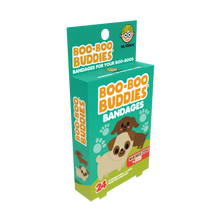 Load image into Gallery viewer, Kids Bandages | Wiener Dog + Pug (24 Count, Latex-Free)