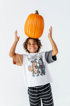 Load image into Gallery viewer, Feelin' Halloweenie | Checkered Boxy Tee