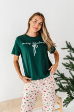Load image into Gallery viewer, Merry Christmas Bow | (GREEN) ADULT (Both CROP + FULL LENGTH listed here!)
