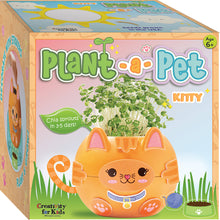 Load image into Gallery viewer, Plant and Decorate a Pet Mini Grow Craft Kit for Kids: Bunny