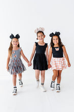 Load image into Gallery viewer, Solid Black | KIDS Ruffle Mesh Dress