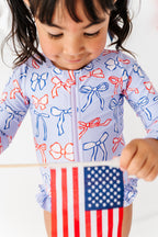 Americana Bows | Rashguard ONE-Piece