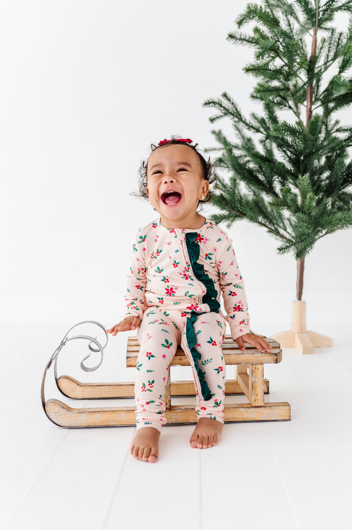 Holly Floral | ONE-Piece ZIP