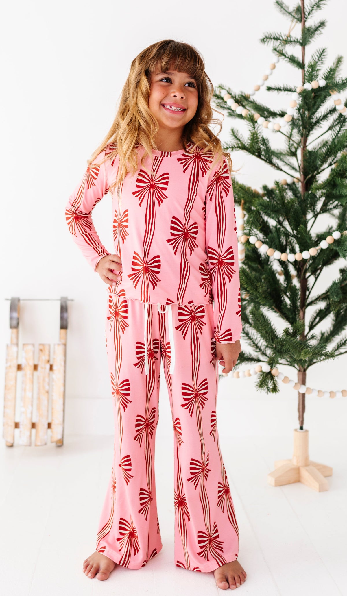 Peppermint Bows | GIRLS 2-Piece SET