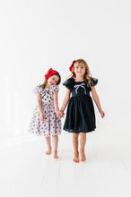 Load image into Gallery viewer, Black | Bow Party Dress