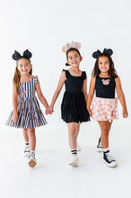 Load image into Gallery viewer, Solid Black | KIDS Ruffle Mesh Dress