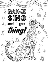 Load image into Gallery viewer, Good Vibes Coloring Set