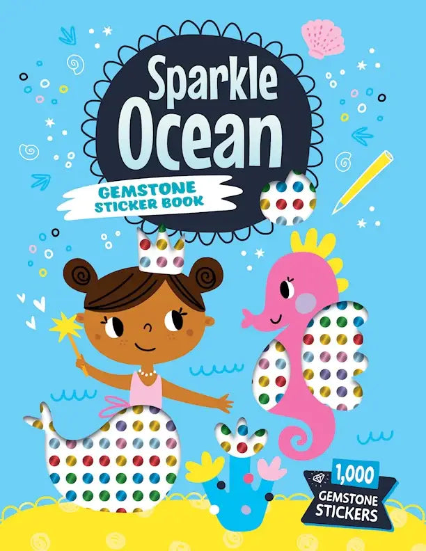 Gemstone Sticker Book: Sparkle Ocean