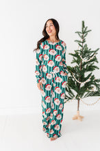 Load image into Gallery viewer, GREEN Santa Stripes | WOMEN'S Pants