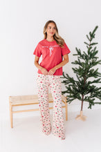 Load image into Gallery viewer, Merry Christmas Bow | (RED) ADULT (Both CROP + FULL LENGTH listed here!)
