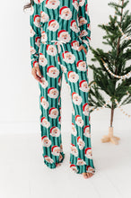 Load image into Gallery viewer, GREEN Santa Stripes | WOMEN'S Pants