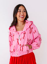Load image into Gallery viewer, Pink Park Bows | ADULT Cropped Hoodie