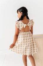 Load image into Gallery viewer, Honey Gingham | TIE-BACK DRESS