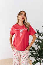 Load image into Gallery viewer, Merry Christmas Bow | (RED) ADULT (Both CROP + FULL LENGTH listed here!)