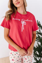 Load image into Gallery viewer, Merry Christmas Bow | (RED) ADULT (Both CROP + FULL LENGTH listed here!)