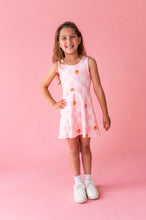 Load image into Gallery viewer, Happy Hopscotch | Twisty Back Active Dress (with shorts!)