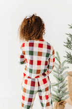 Load image into Gallery viewer, Holiday Plaid | GIRLS WIDE-LEG SET