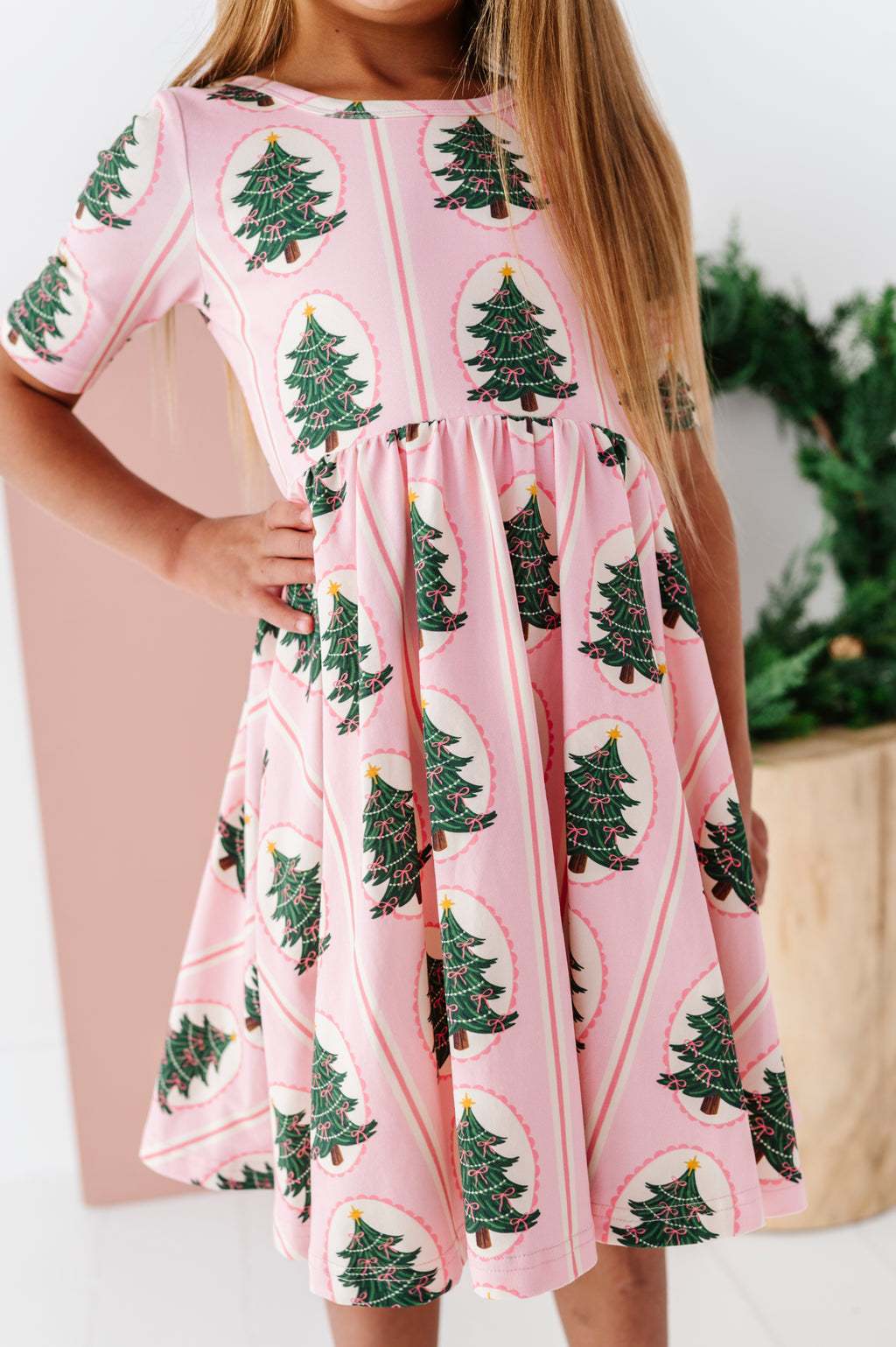 O Christmas Tree | Scoop Back Twirl Dress