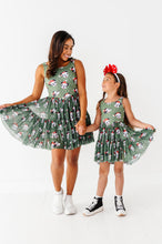 Load image into Gallery viewer, Mickey's Evergreen Check | ADULT Mesh Dress