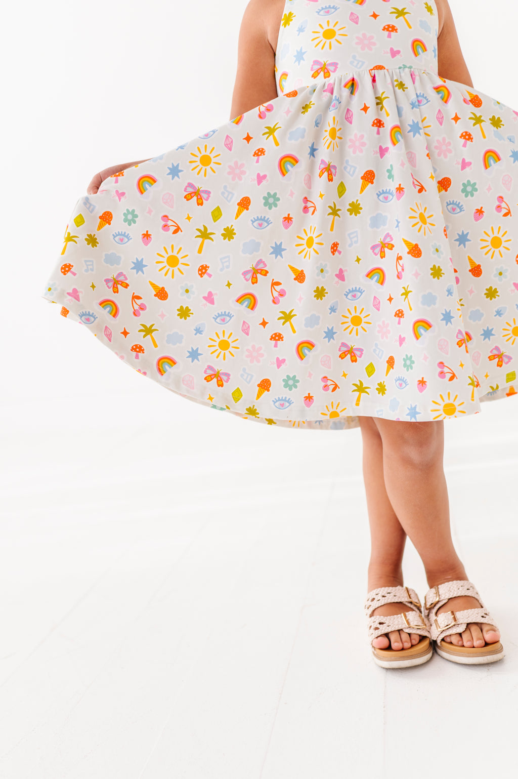 Girly Summer | Tie-Strap Twirl Dress