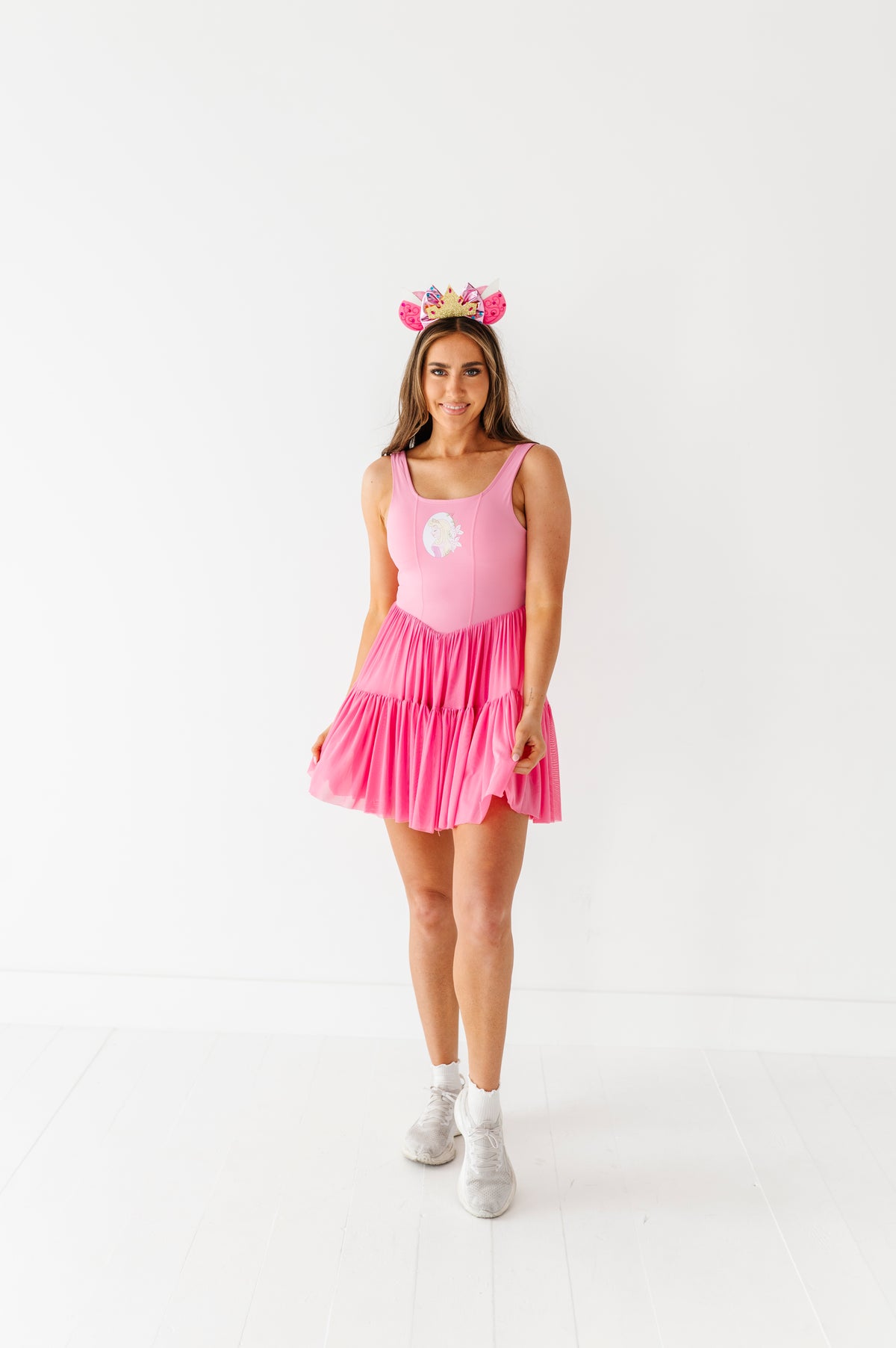 Aurora (ADULT) | Fuchia Mesh DRESS
