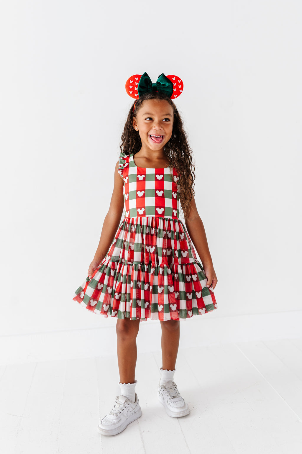 Park Plaid | KIDS Mesh Dress