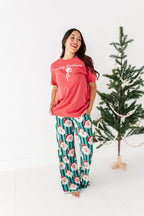 GREEN Santa Stripes | WOMEN'S Pants