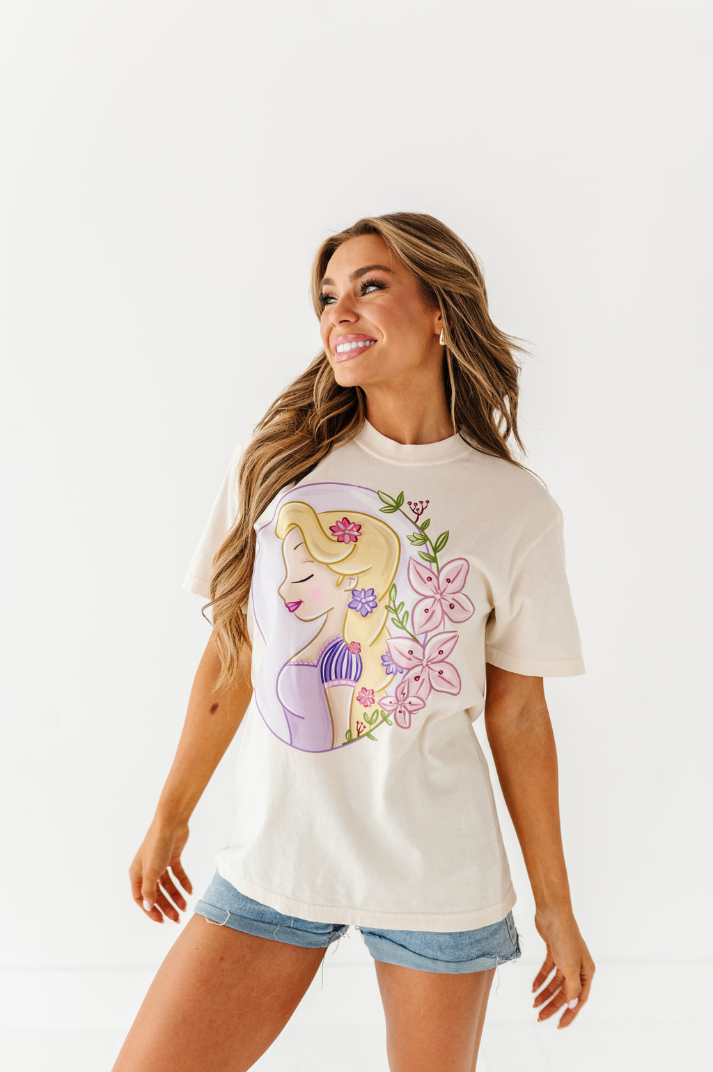 Rapunzel | ADULT tees (*CROP + FULL LENGTH HERE)