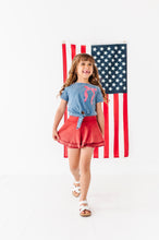 Load image into Gallery viewer, Red RIBBED | Skort