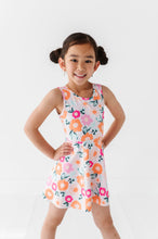 Load image into Gallery viewer, Poppy Floral | Twisty Back Dress (with detached shorts!)