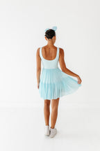 Elsa (ADULT) | Icy Blue Mesh DRESS