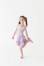 Load image into Gallery viewer, Very Violet | 2-tiered Skort