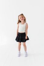 Load image into Gallery viewer, Black | 2-tiered Skort