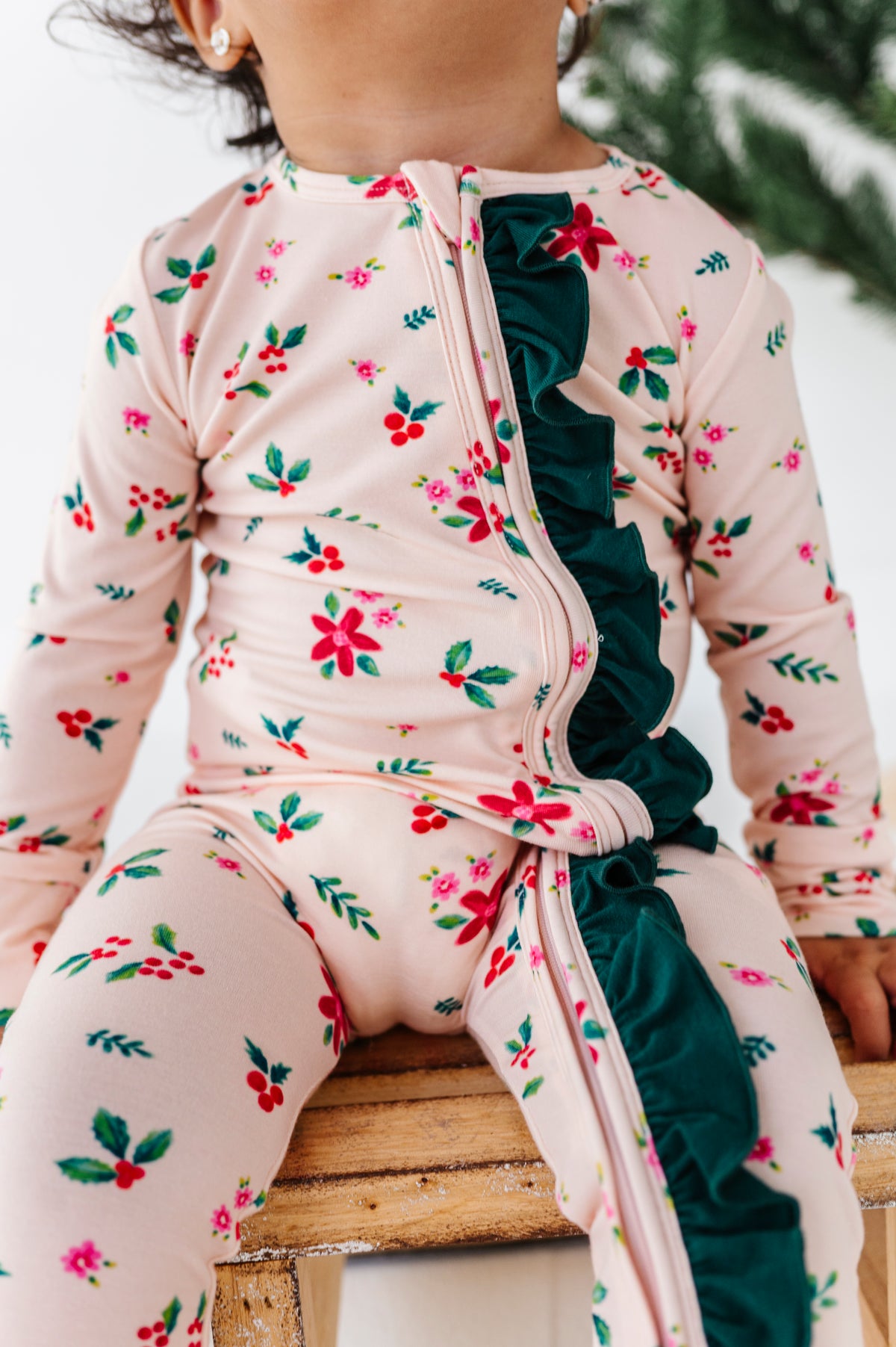 Holly Floral | ONE-Piece ZIP