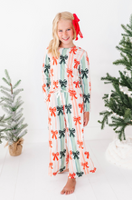 Load image into Gallery viewer, Bows | GIRLS WIDE-LEG SET