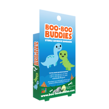 Load image into Gallery viewer, Kids Bandages | Brontosaurus + T-Rex (24 Count, Latex-Free)
