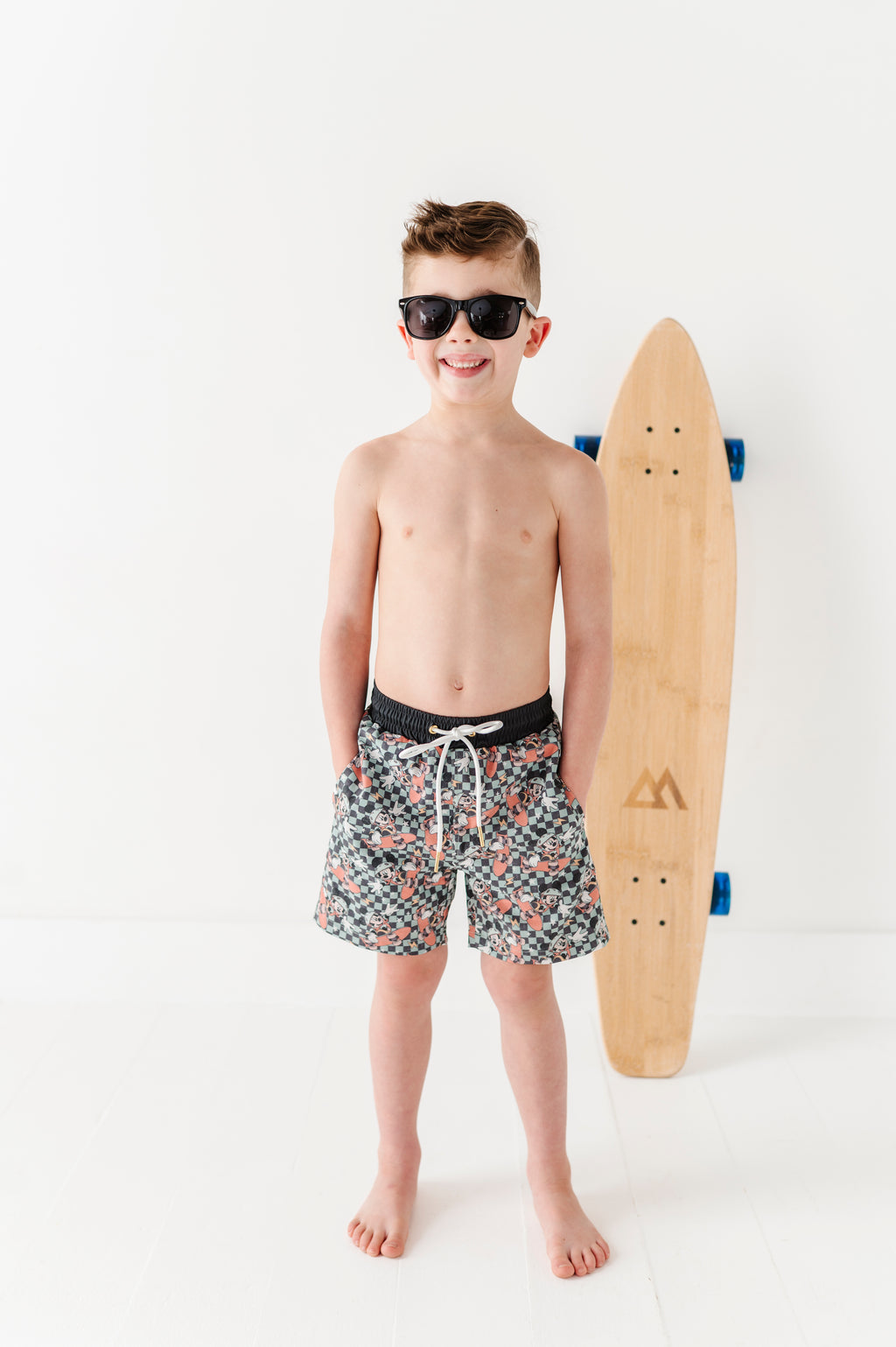 Skateboard Mickey | BOY Swim Shorts