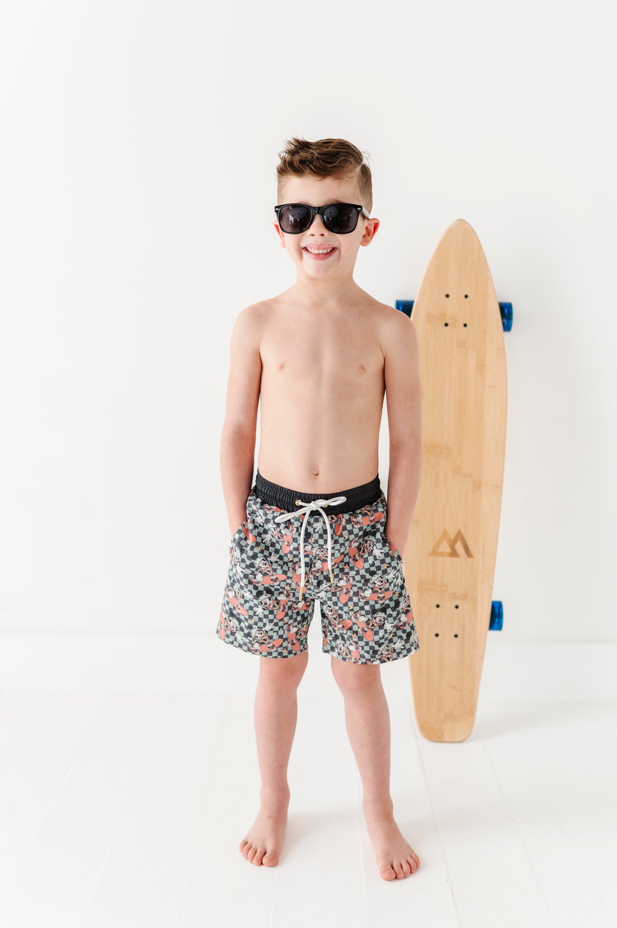 Skateboard Mickey | BOY Swim Shorts