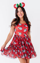 Load image into Gallery viewer, Minnie's Holly Check | ADULT Mesh Dress
