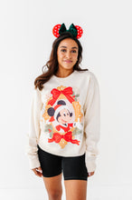 Load image into Gallery viewer, Mickey Bow Frame | CREAM Adult Sweatshirt