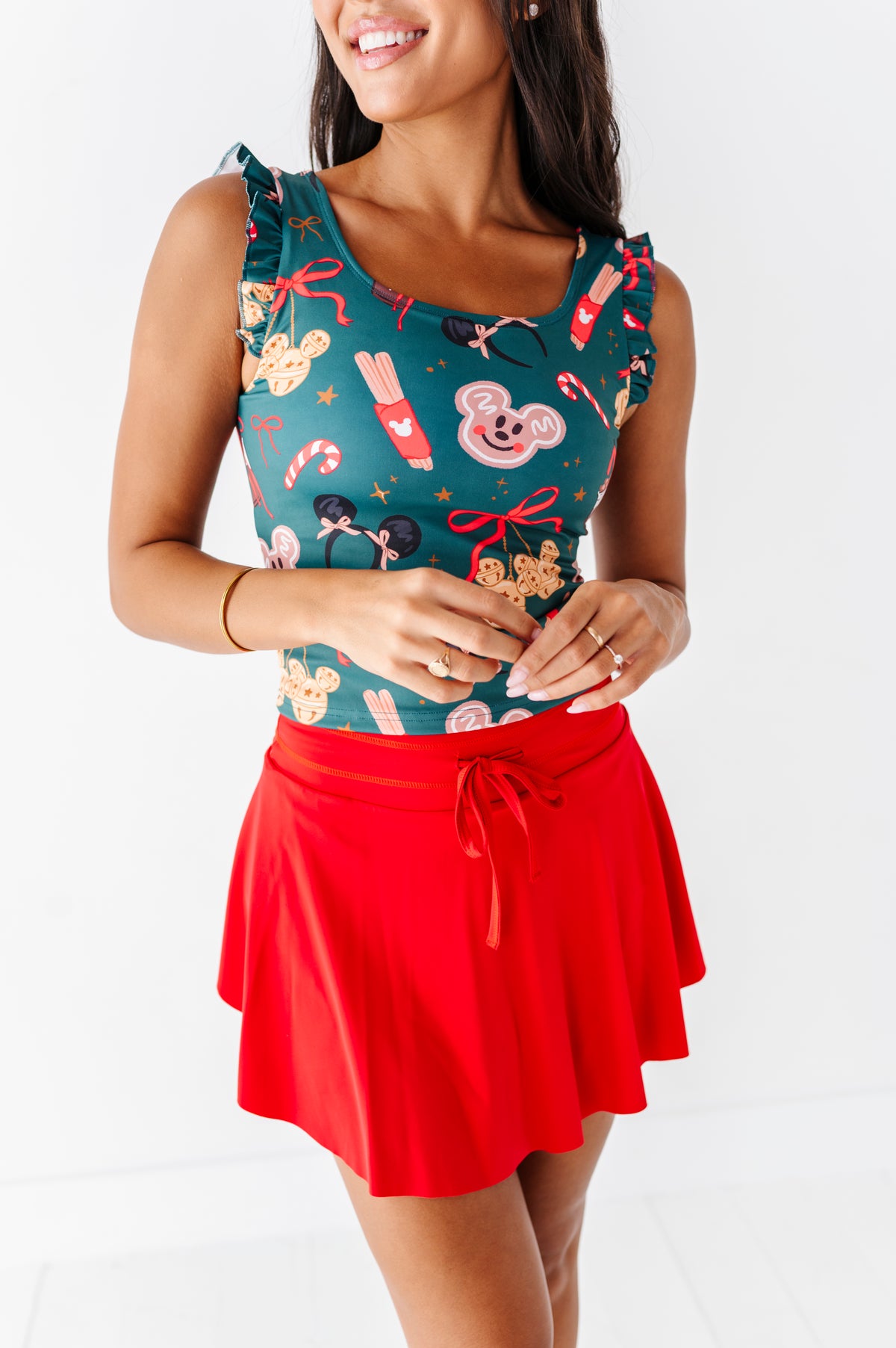 RED | ADULT Active Skort