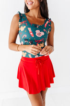 Load image into Gallery viewer, RED | ADULT Active Skort